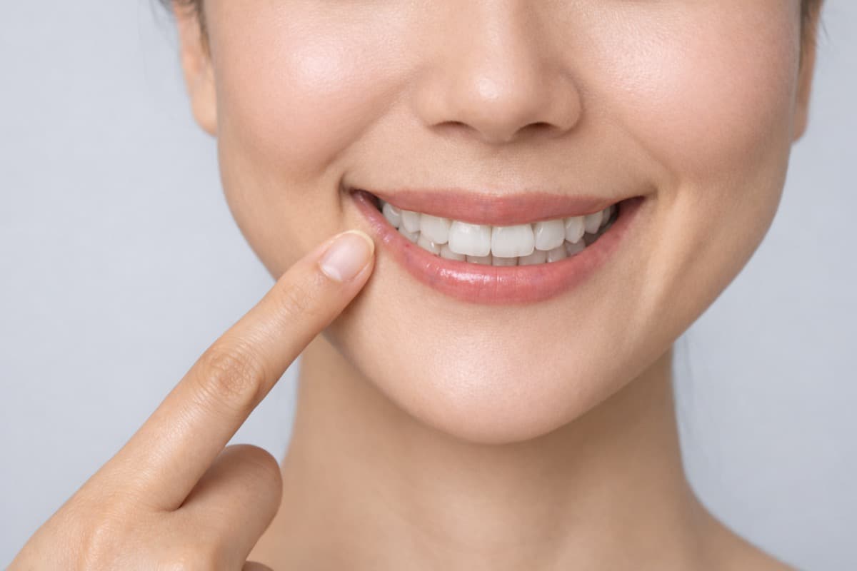 Fațete sau coroane pentru un zâmbet mai frumos în Bacău — pacientă cu dinți sănătoși și uniformi după tratament estetic la Chromatic Dental